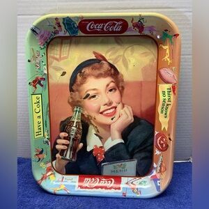 1950’s Have A Coke - Coca Cola Serving Tray - Thirst Knows No Season - Decor